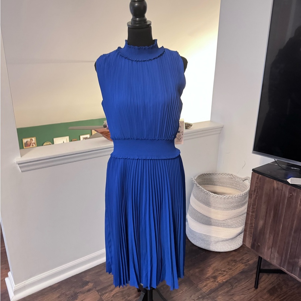 Nanette Lepore Royal Blue Midi Dress